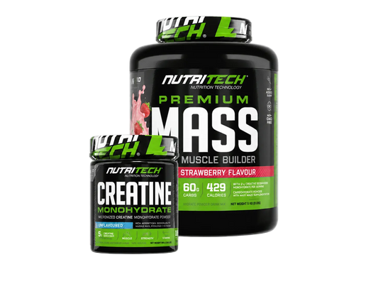Nutritech Heavyweight Bundle (Mass 5kg + Creatine 500g)