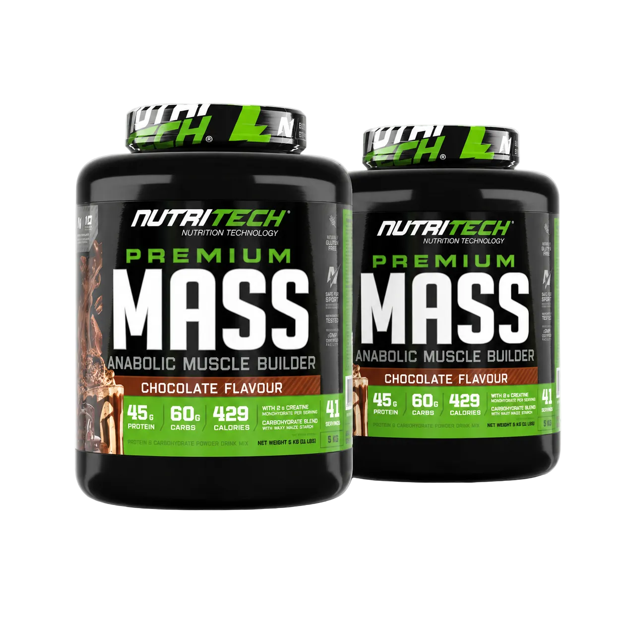 Nutritech Ultimate Supply 2x Premium Mass 5kg