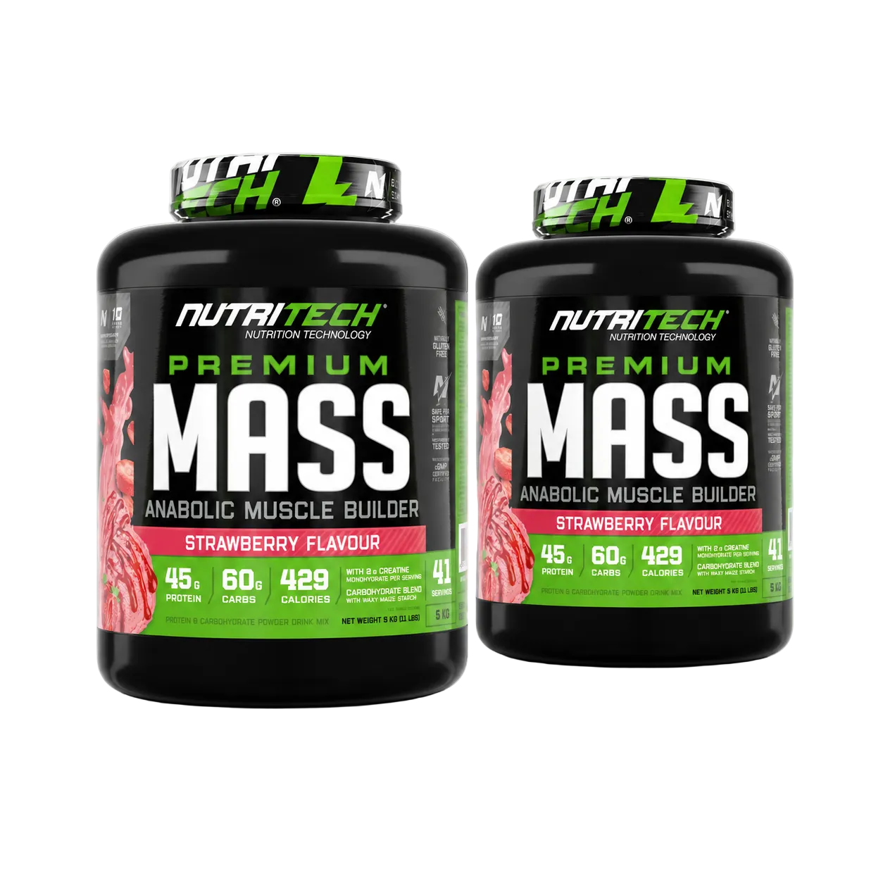 Nutritech Ultimate Supply 2x Premium Mass 5kg