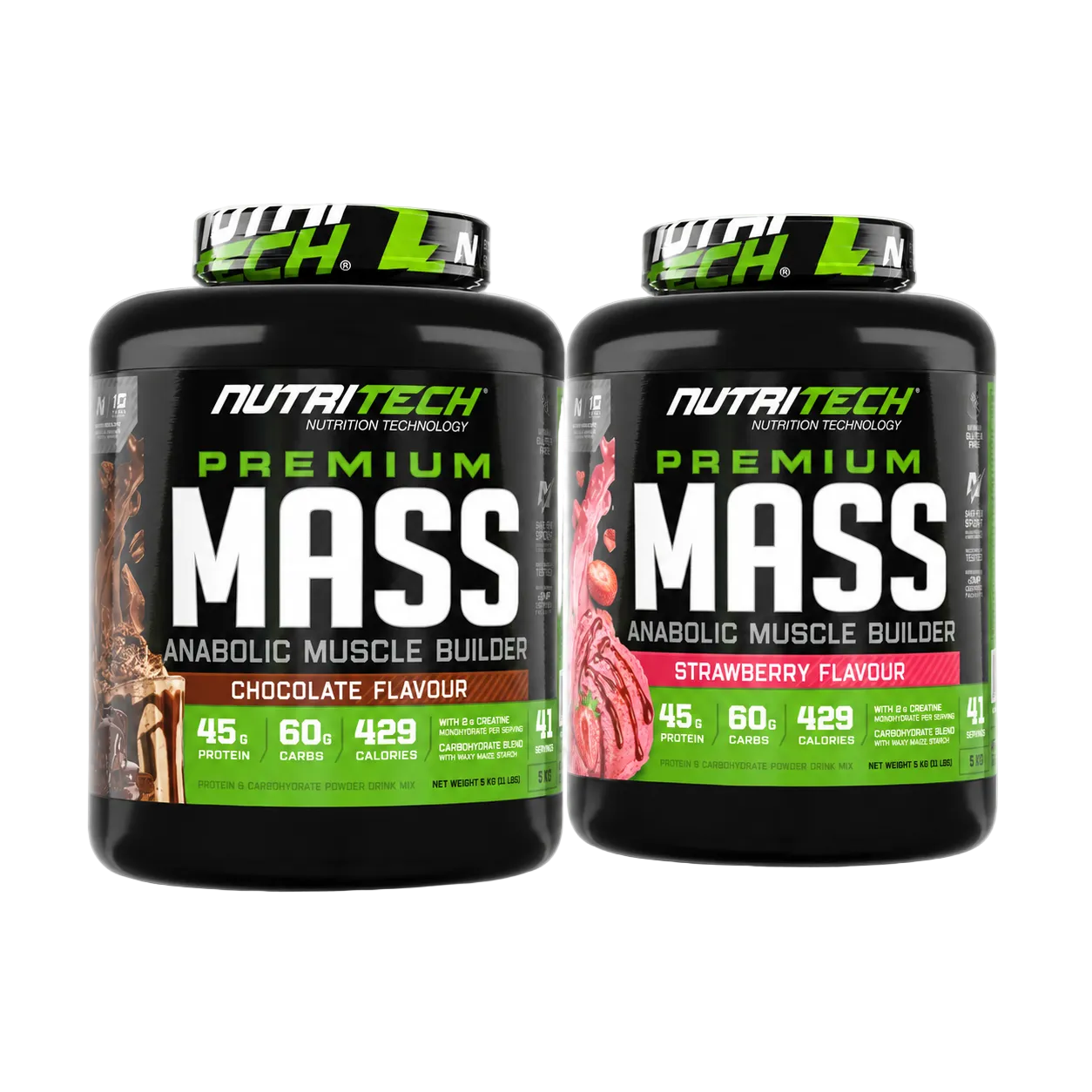 Nutritech Ultimate Supply 2x Premium Mass 5kg
