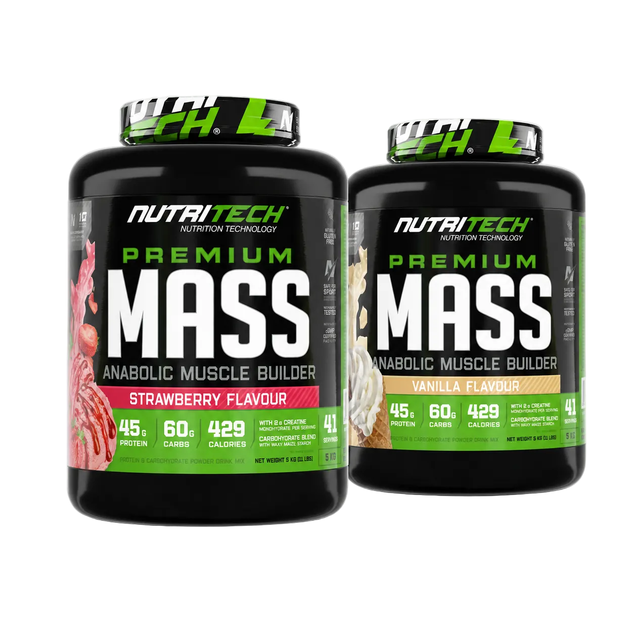 Nutritech Ultimate Supply 2x Premium Mass 5kg