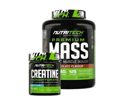 Nutritech Heavyweight Bundle (Mass 5kg + Creatine 500g)