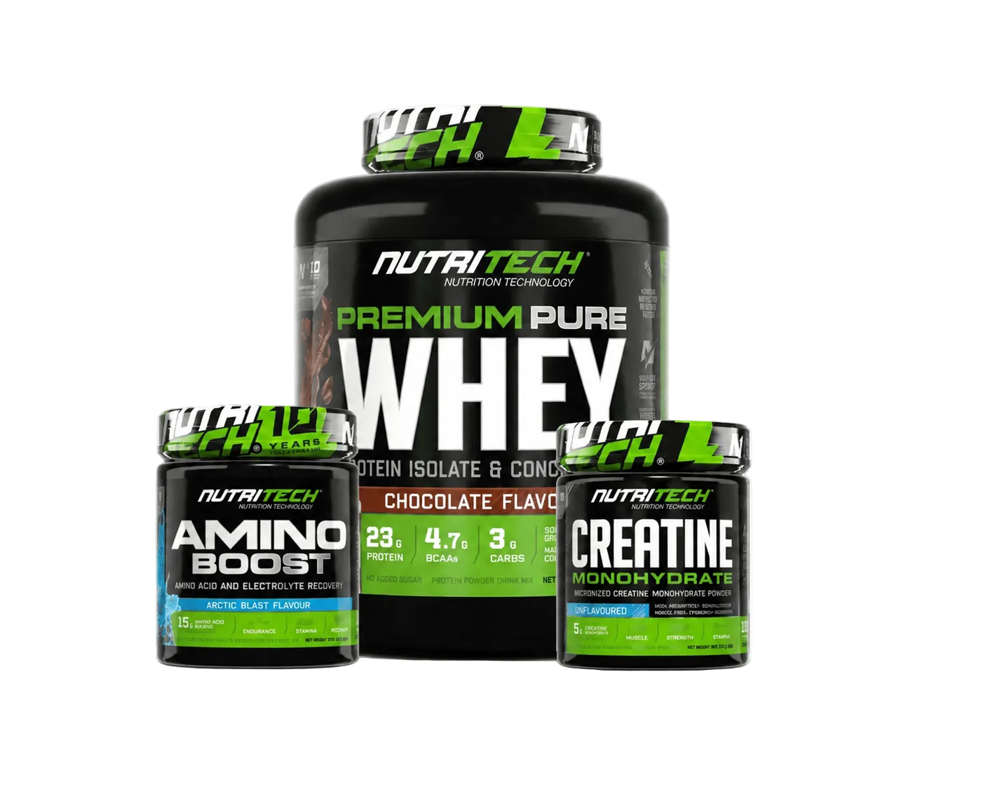 The Ultimate Performance Bundle (Pure Whey 2kg + Creatine + Amino Boost)