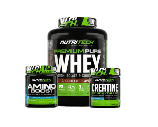 The Ultimate Performance Bundle (Pure Whey 2kg + Creatine + Amino Boost)