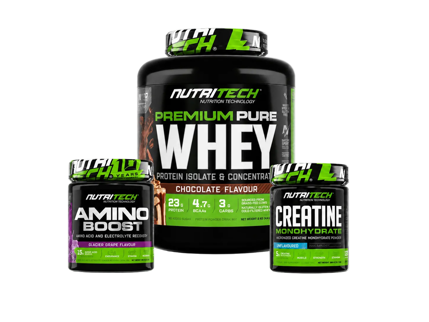The Ultimate Performance Bundle (Pure Whey 2kg + Creatine + Amino Boost)