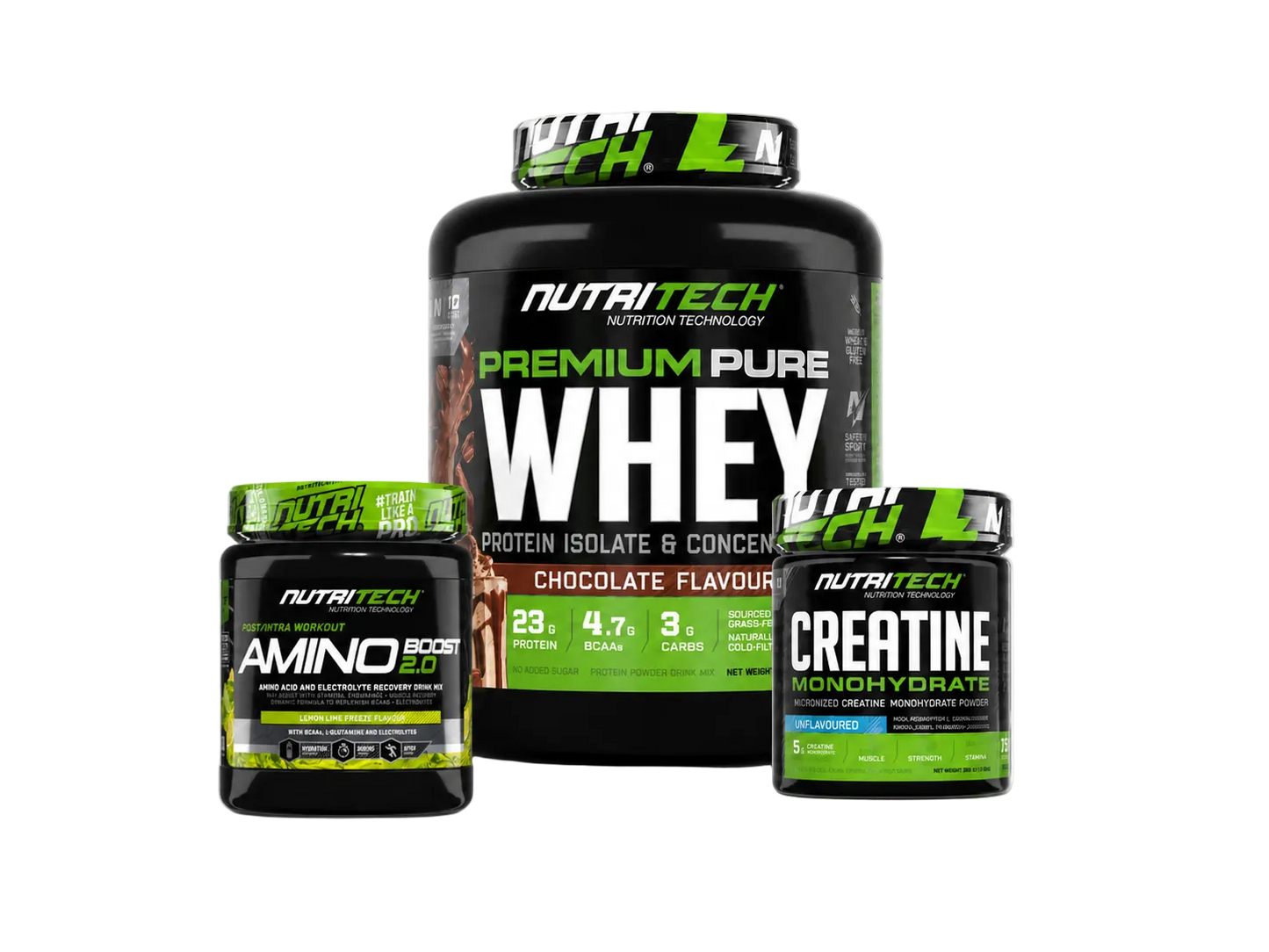 The Ultimate Performance Bundle (Pure Whey 2kg + Creatine + Amino Boost)