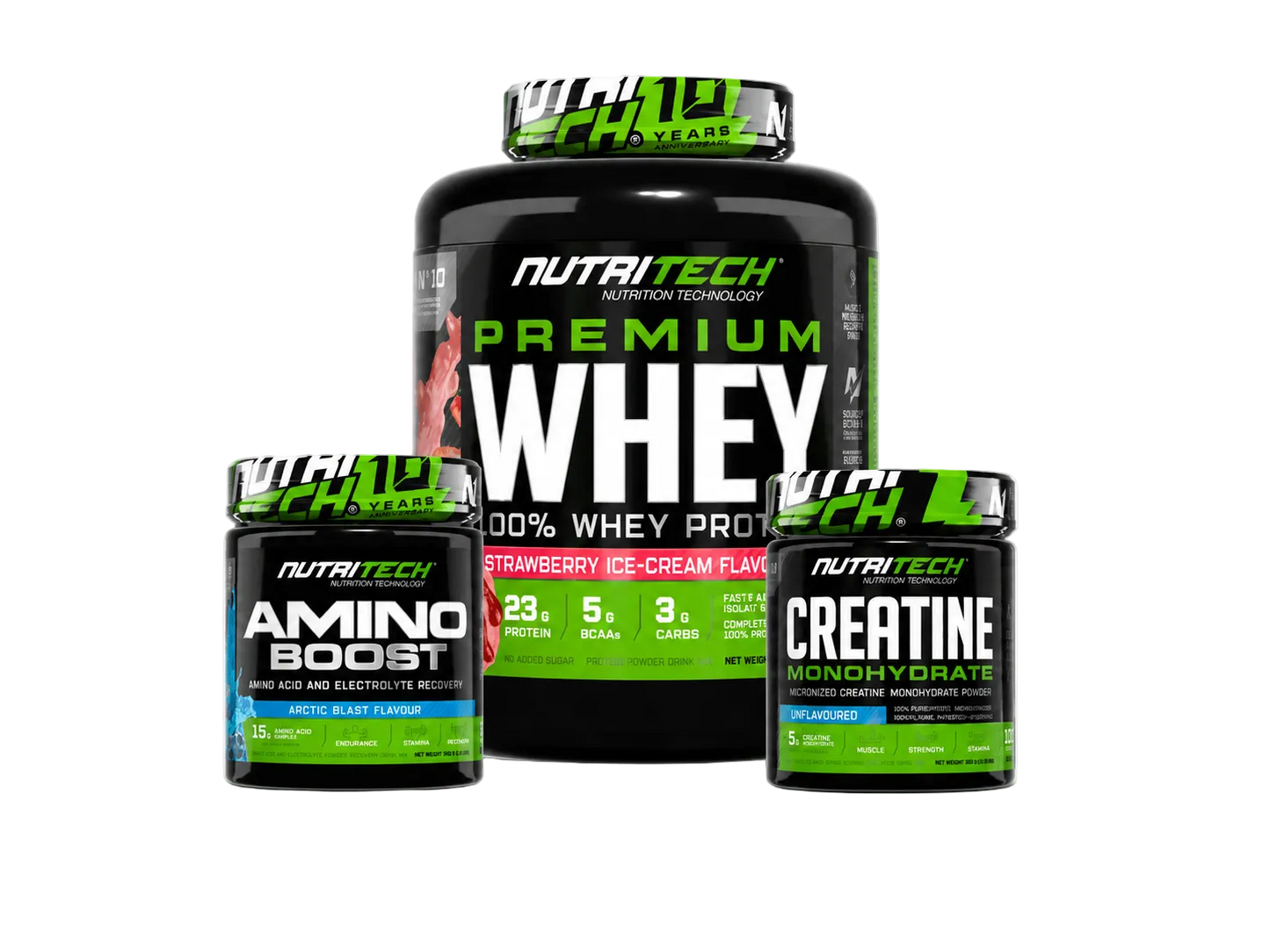 The Ultimate Performance Bundle (Pure Whey 2kg + Creatine + Amino Boost)