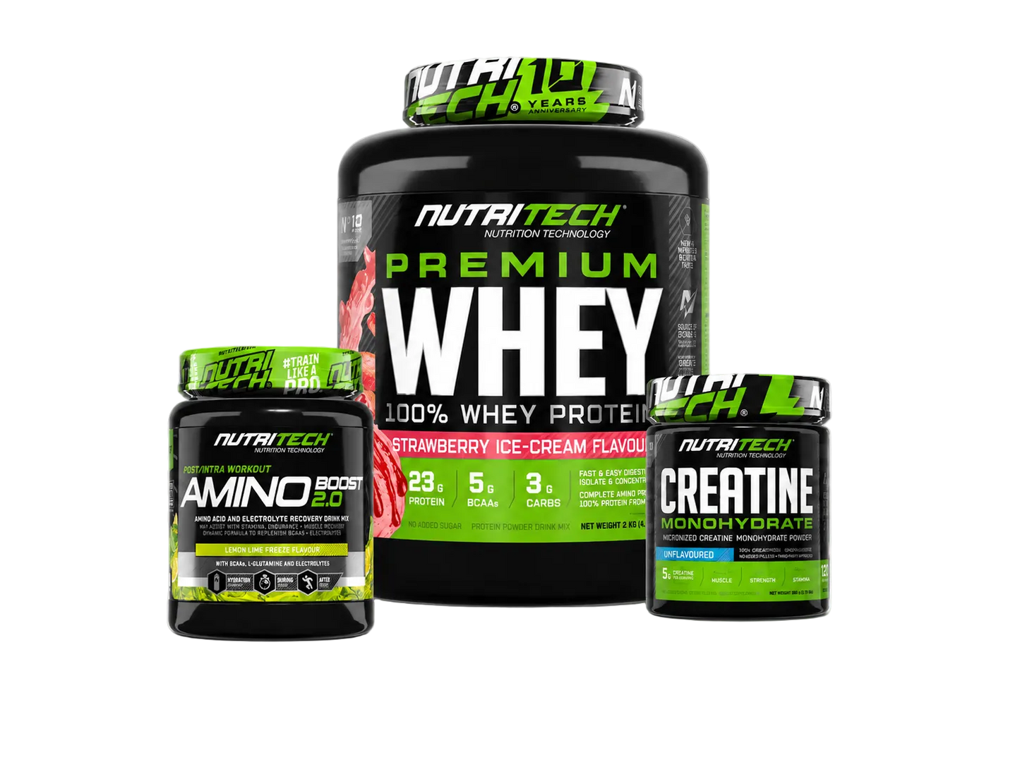 The Ultimate Performance Bundle (Pure Whey 2kg + Creatine + Amino Boost)
