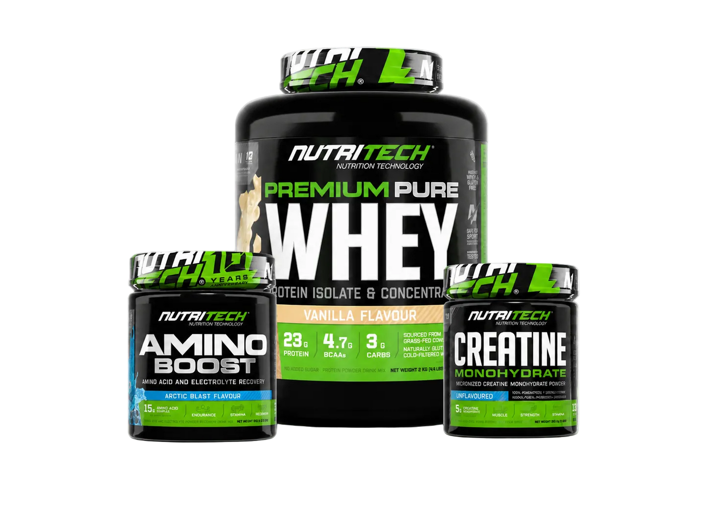 The Ultimate Performance Bundle (Pure Whey 2kg + Creatine + Amino Boost)