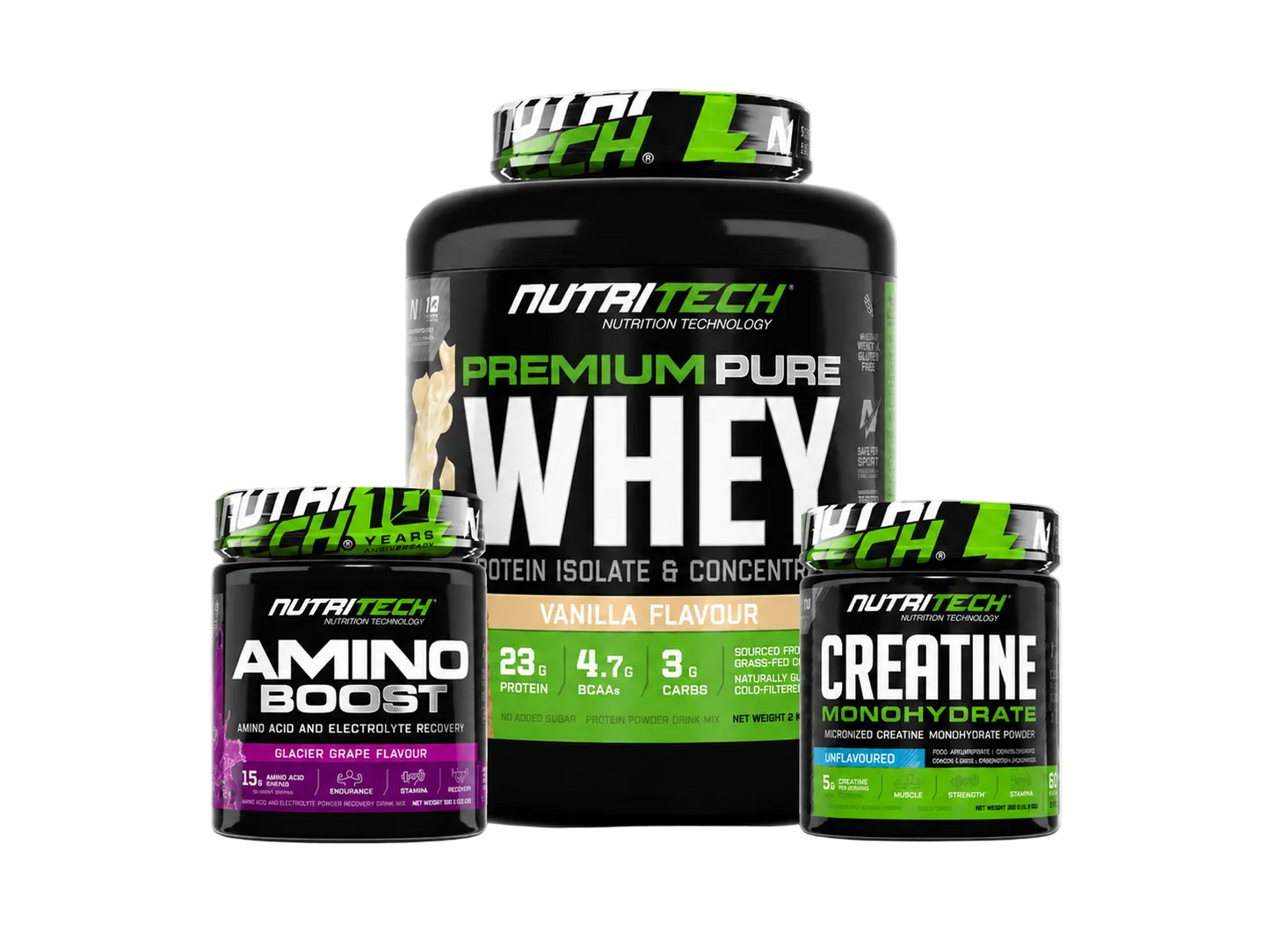 The Ultimate Performance Bundle (Pure Whey 2kg + Creatine + Amino Boost)