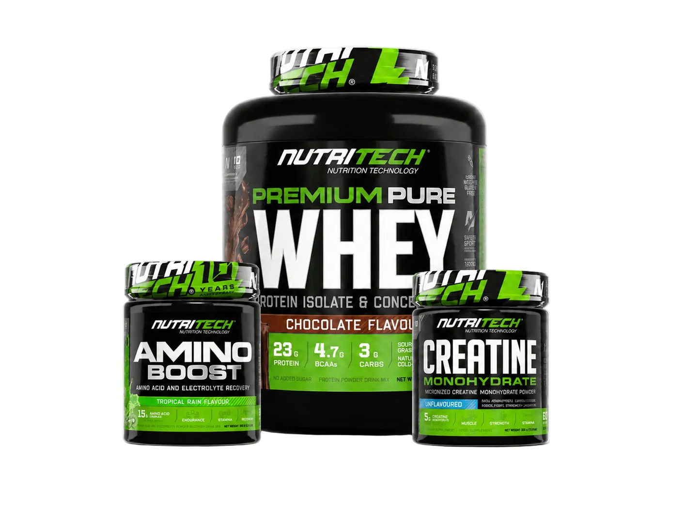 The Ultimate Performance Bundle (Pure Whey 2kg + Creatine + Amino Boost)