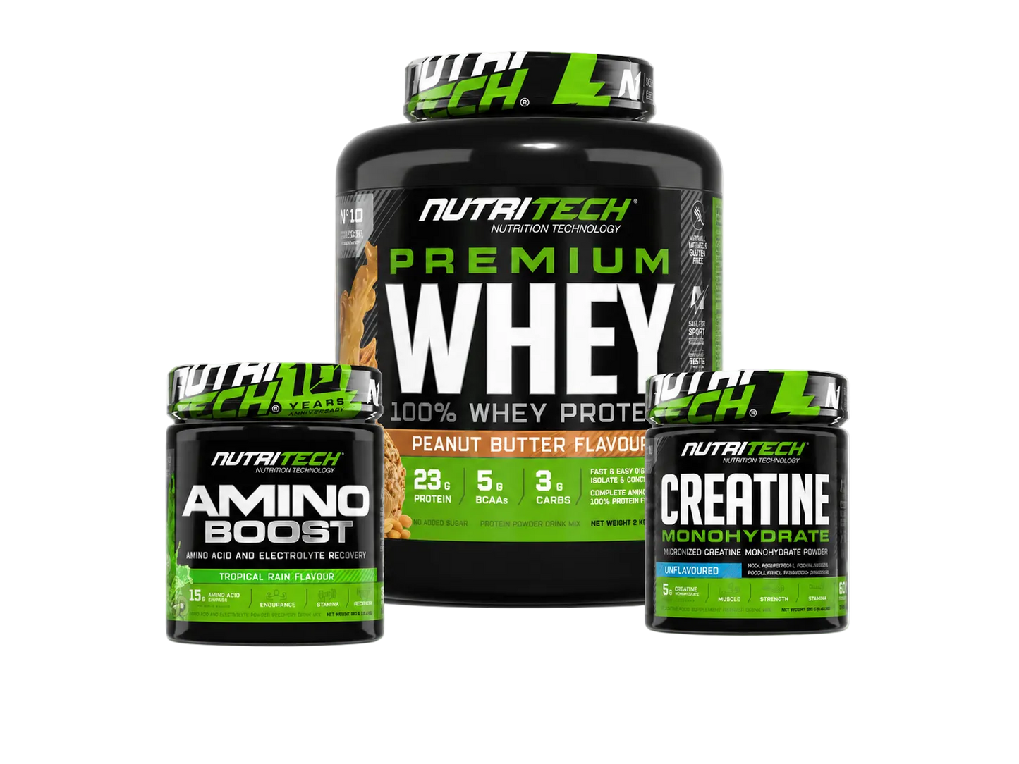 The Ultimate Performance Bundle (Pure Whey 2kg + Creatine + Amino Boost)