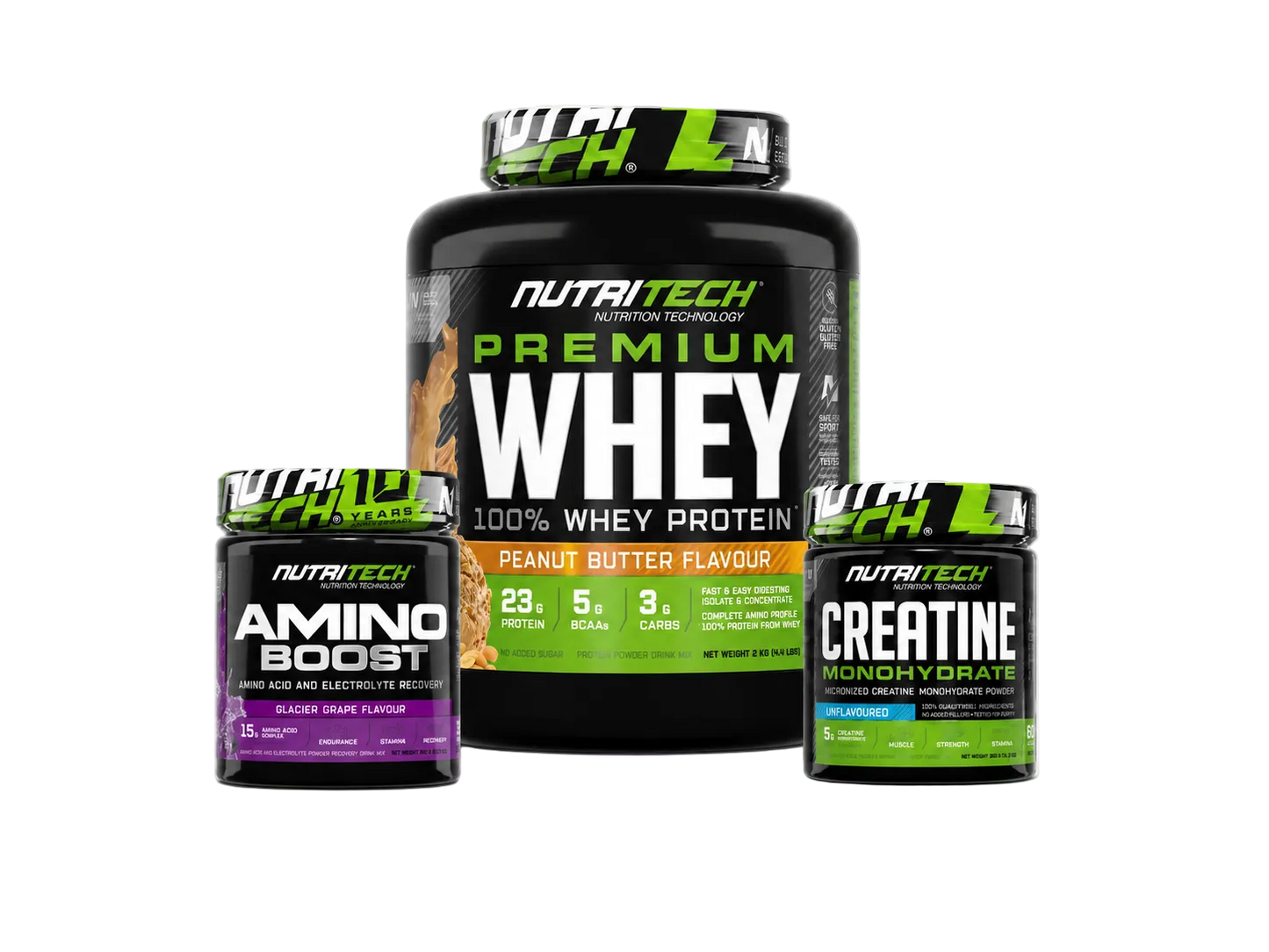The Ultimate Performance Bundle (Pure Whey 2kg + Creatine + Amino Boost)