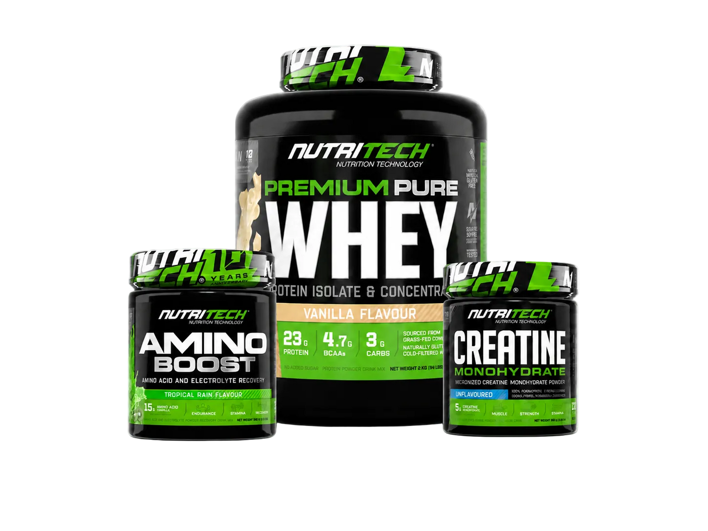 The Ultimate Performance Bundle (Pure Whey 2kg + Creatine + Amino Boost)
