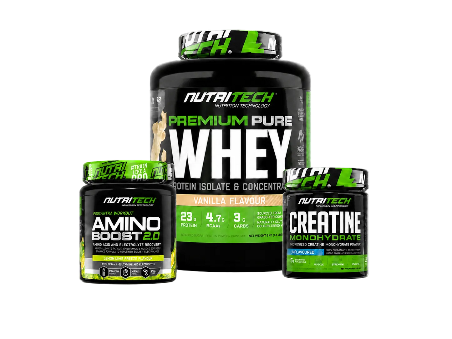 The Ultimate Performance Bundle (Pure Whey 2kg + Creatine + Amino Boost)