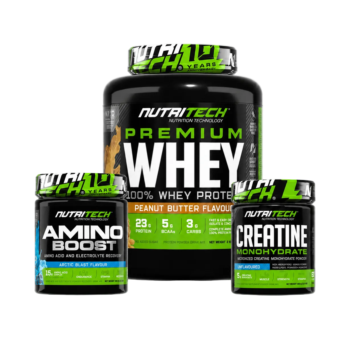 The Ultimate Performance Bundle (Pure Whey 2kg + Creatine + Amino Boost)