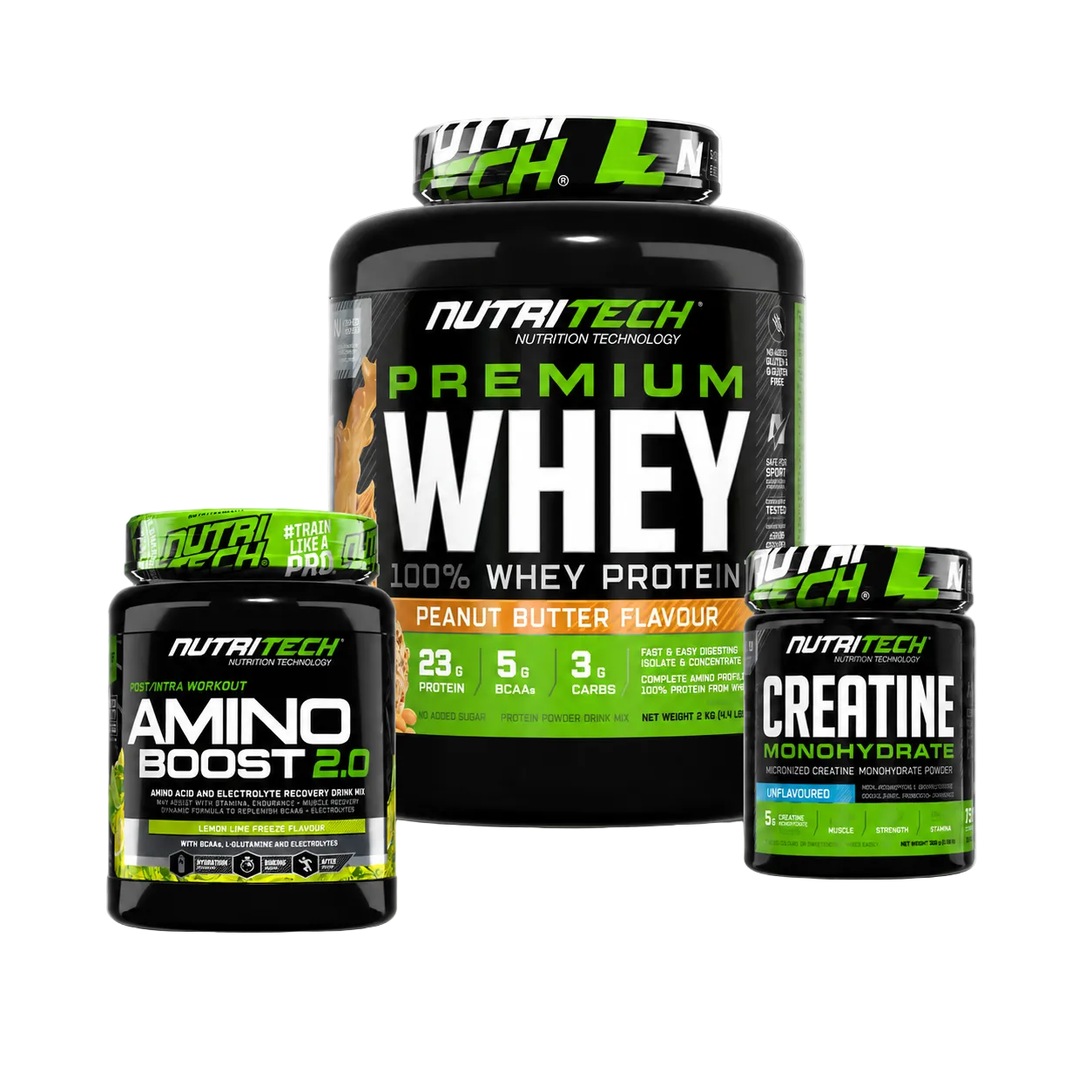 The Ultimate Performance Bundle (Pure Whey 2kg + Creatine + Amino Boost)