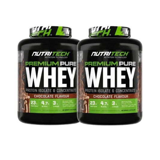 Nutritech Premium Protein Supply 2x Pure Whey 2kg