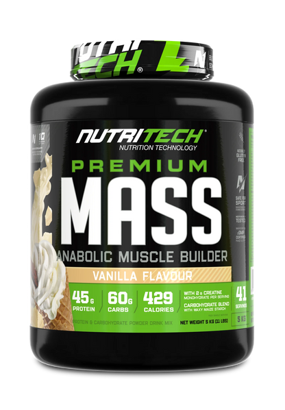 Premium Mass 5kg – High-Protein Muscle Gainer