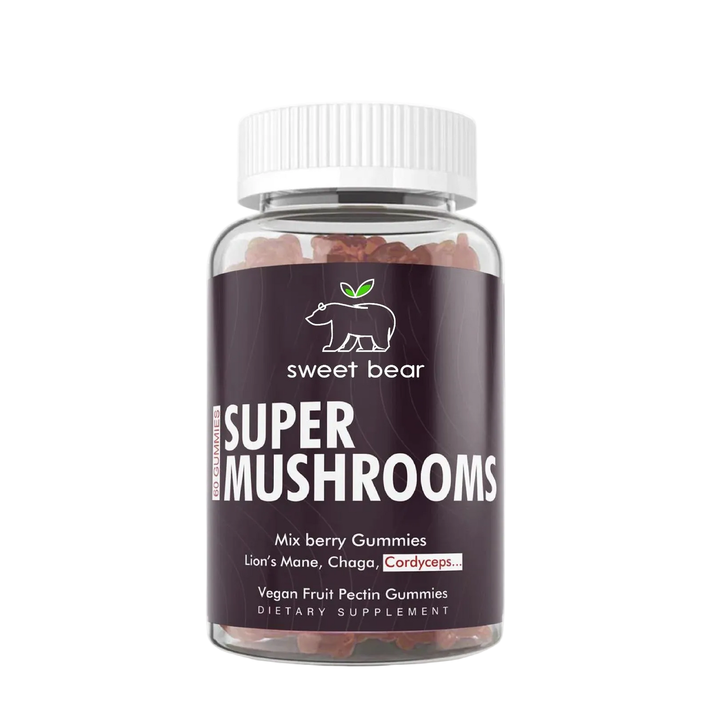 Sweet Bear Super Mushrooms Gummies