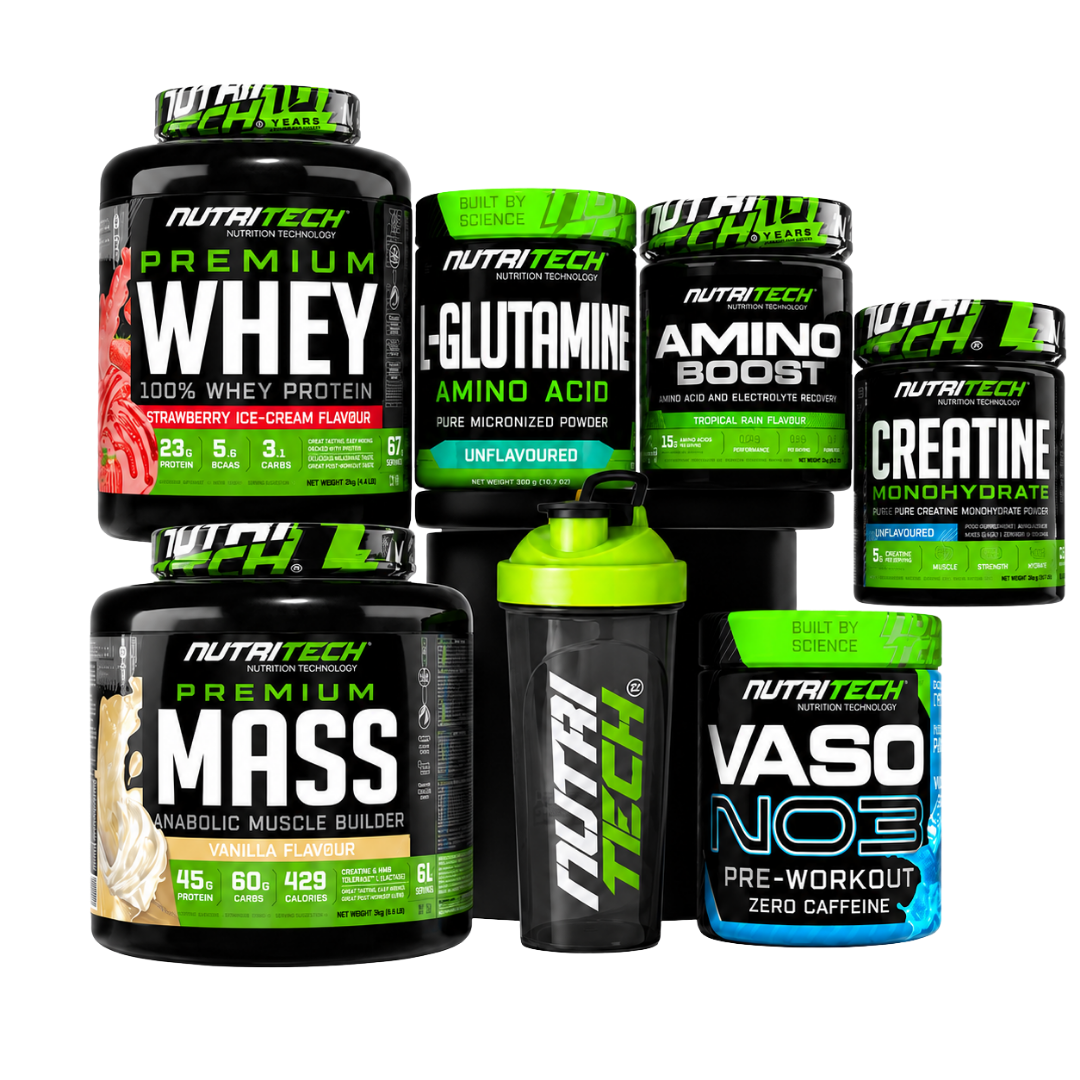 The Complete Gains Stack — 6-Product Muscle & Strength System