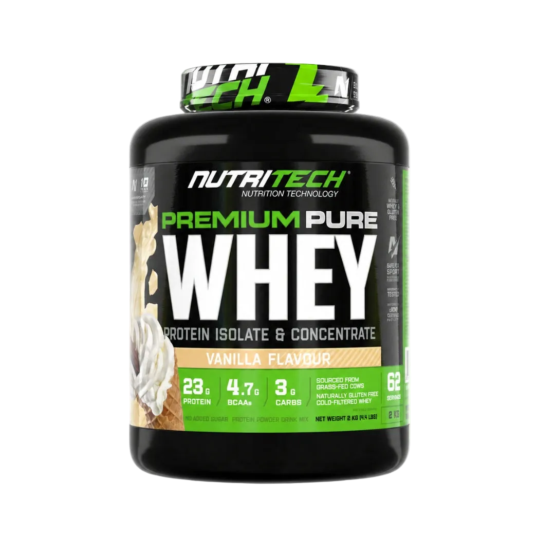 Premium Pure Whey 2kg – Isolate & Concentrate