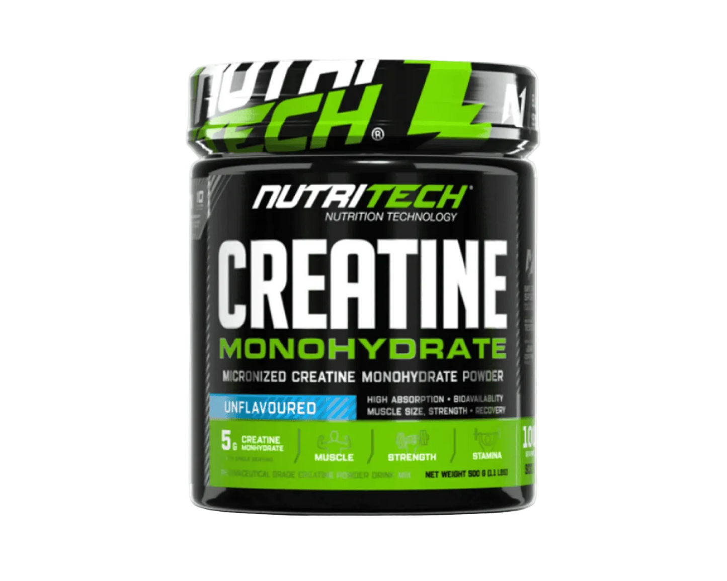 Creatine Monohydrate 500g – Pure Strength & Recovery 100 Servings