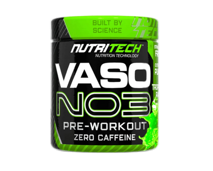 VASO NO3 40 Servings – Stim-Free Nitric Oxide Pre-Workout Concentrate