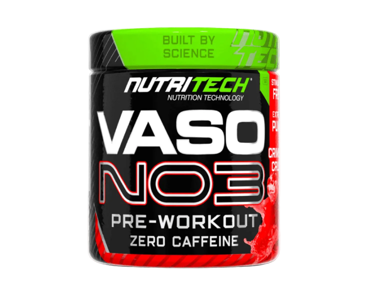 VASO NO3 40 Servings – Stim-Free Nitric Oxide Pre-Workout Concentrate